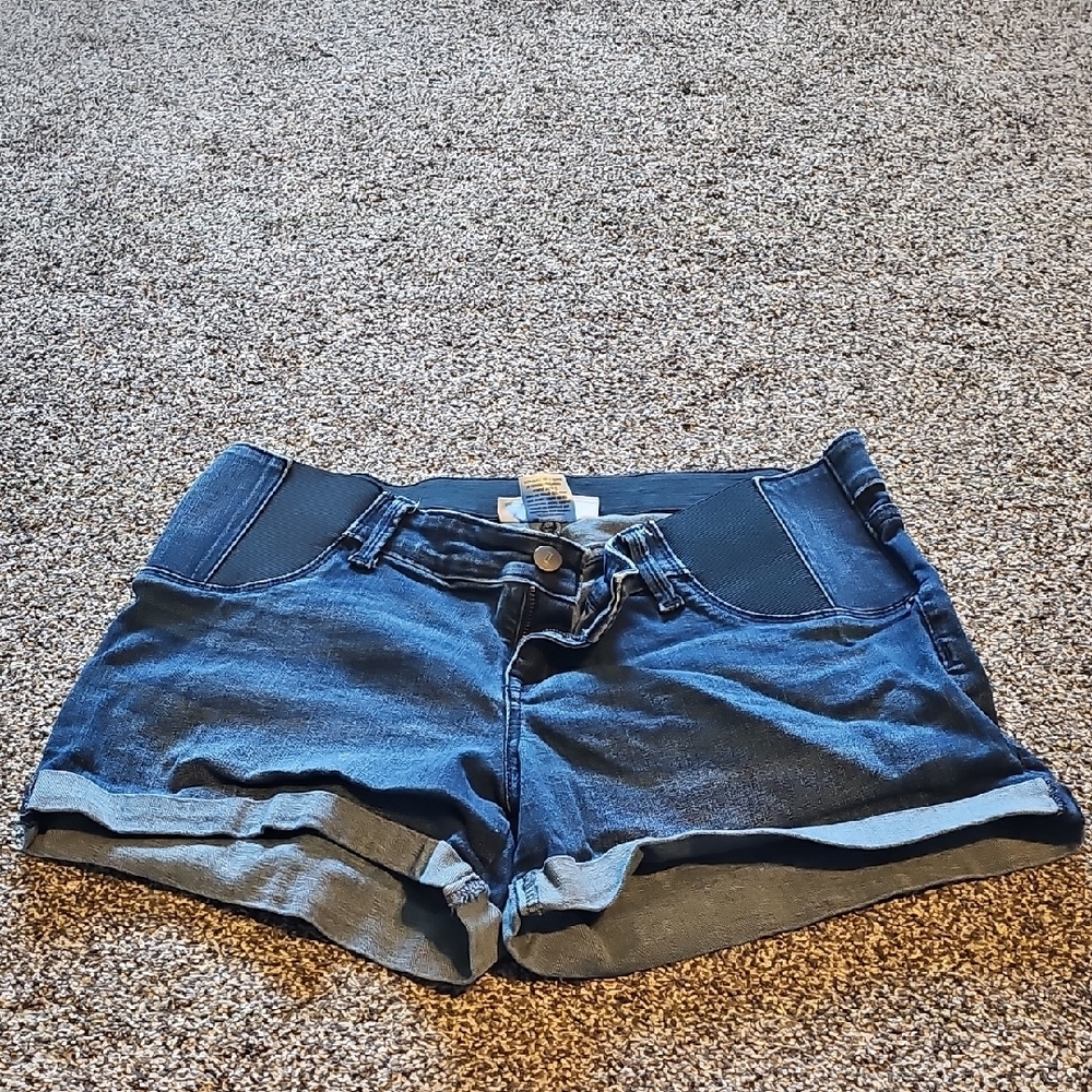 Women's Blue Denim Shorts